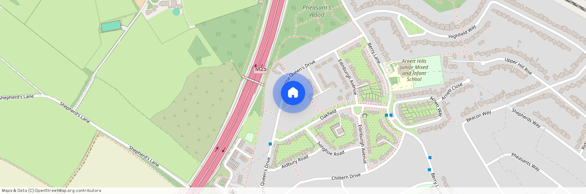The Queens Drive, Mill End, Rickmansworth, Hertfordshire, WD3 8LT, London