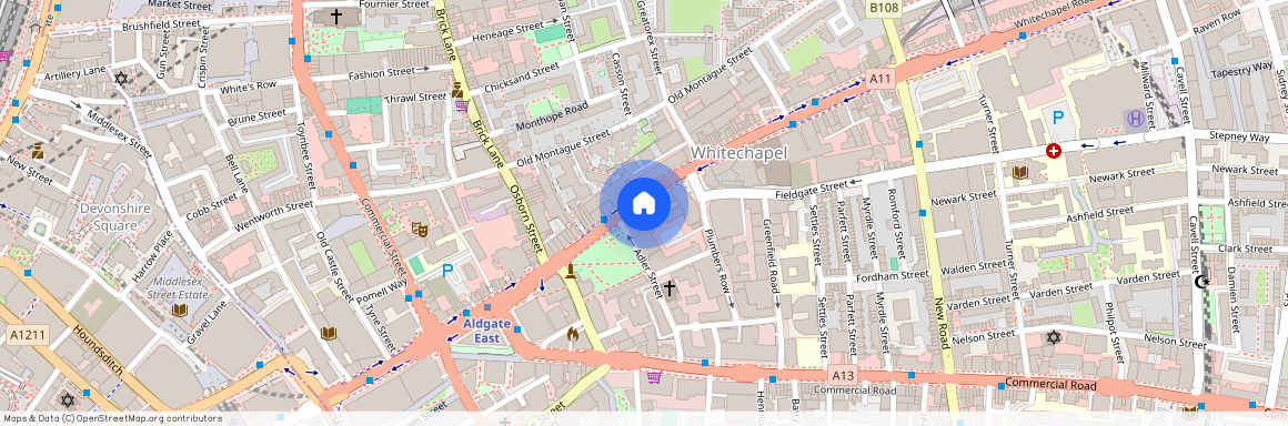 Georgette Apartments, 10 Cendal Crescent, The Silk District, Whitechapel, E1, London