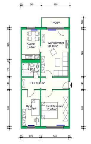 Einzug sofort möglich - barrierearme 3-Raumwohnung mit Balkon und Aufzug - Photo 2