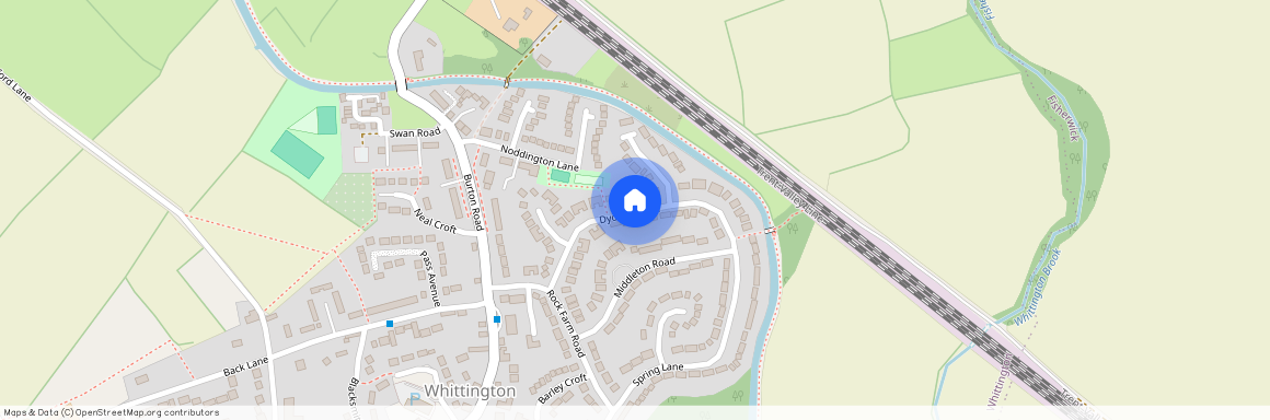 Dyott Avenue, Whittington, Lichfield, Staffordshire, WS14