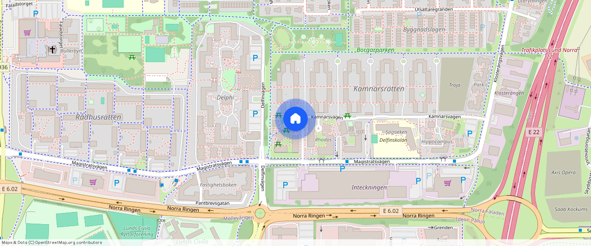 Kämnärsvägen **, Lund