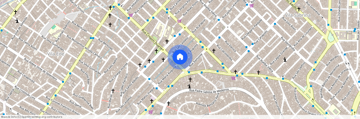 Rua Maria Augusta, 253, Vila Munhoz, Vila Medeiros, São Paulo - SP, 02214-100, Brazil