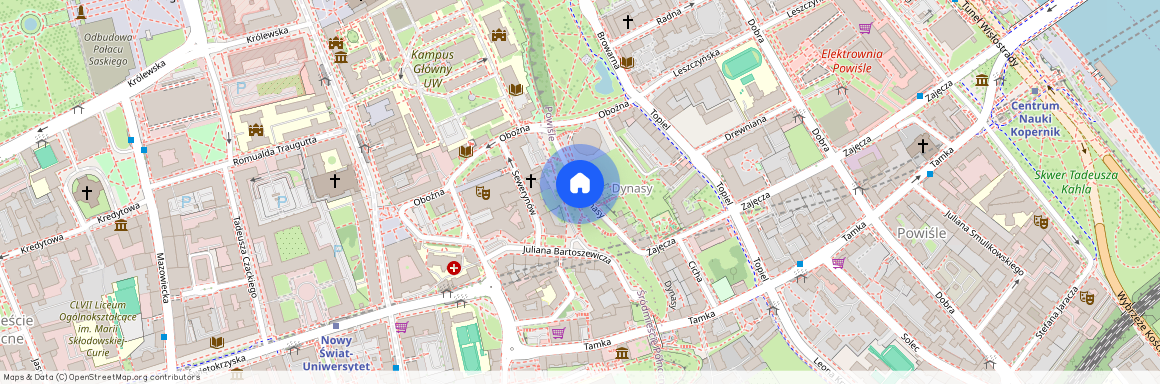 ul. Dynasy, Powiśle, Śródmieście, Warszawa, mazowieckie