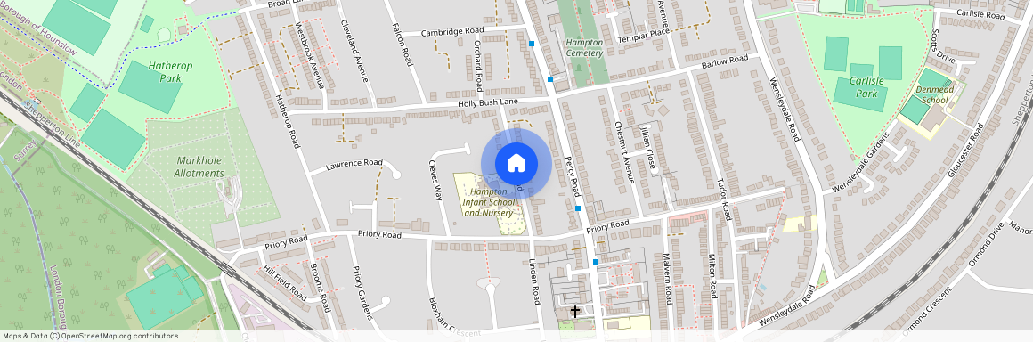Ripley Road, Hampton, TW12