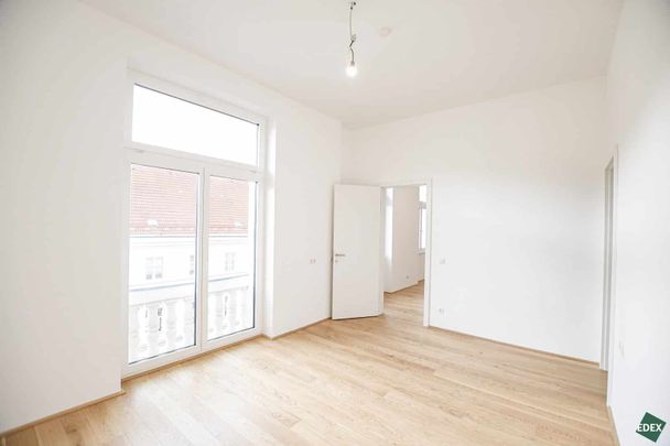 Traumhafte 5-Zimmer Altbauwohnung mit Balkon beim Rochusmarkt - Foto 1