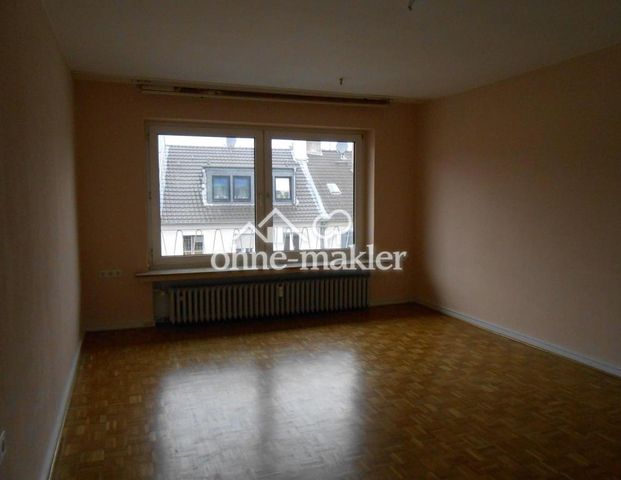 Mülheim, 3 R., 100 qm, Gas-ZH, Parkett, Balkon, 730,00 + NK - Foto 1