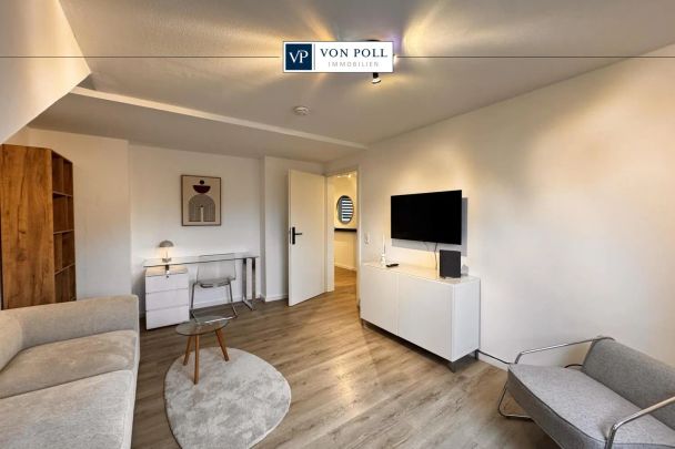 Moderne, voll möblierte und ausgestattete 2-Zimmer-Wohnung in Uni, Hochschul- und Stadtnähe - Foto 1