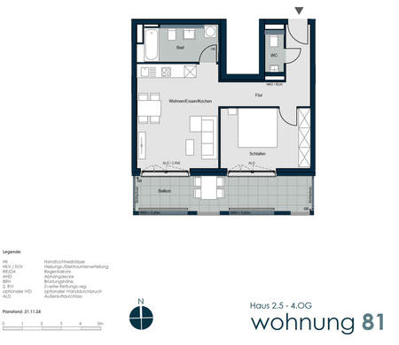 Neubau 2-Zimmer-Wohnung im Penthouse-Stil München-Lochhausen - Foto 2