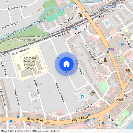 Sherland Road, Twickenham, TW1, London