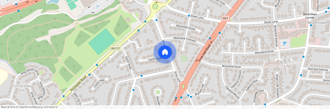King Lane, Moortown, Leeds, LS17