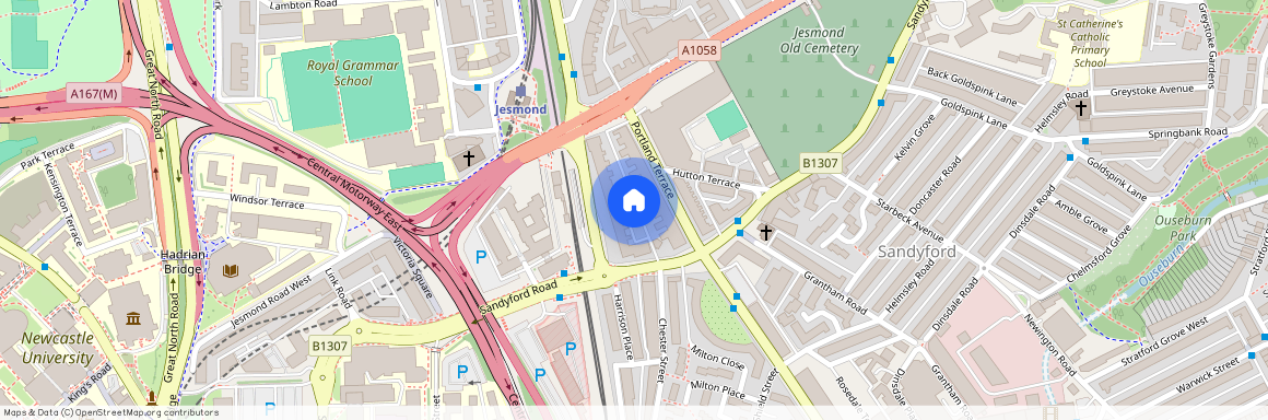 Flat 11 B, Osborne Terrace, Jesmond, Newcastle Upon Tyne, NE2 1NE