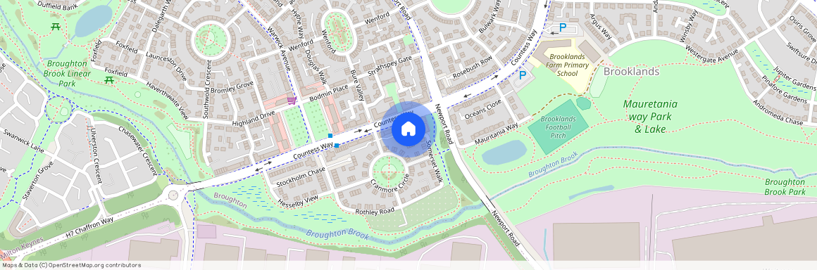 unnamed road, Monkston, MK10 7BZ, United Kingdom, Milton Keynes