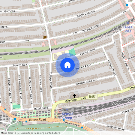 Ashburnham Road, Kensal Rise, London