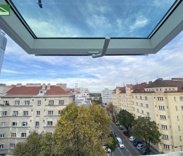 Klimatisierte Dachgeschoss-Wohnung mit Ausblick zur Donau! 5 Minute... - Photo 5