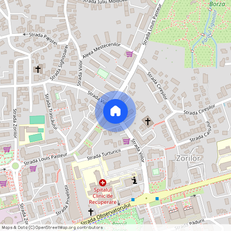 Strada Viilor, Zorilor, Cluj-Napoca, Zona Metropolitană Cluj, Cluj, 400347, România