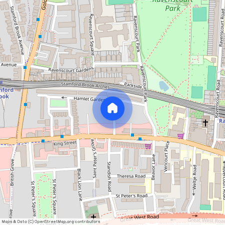 Hamlet Gardens, London, W6 0RP