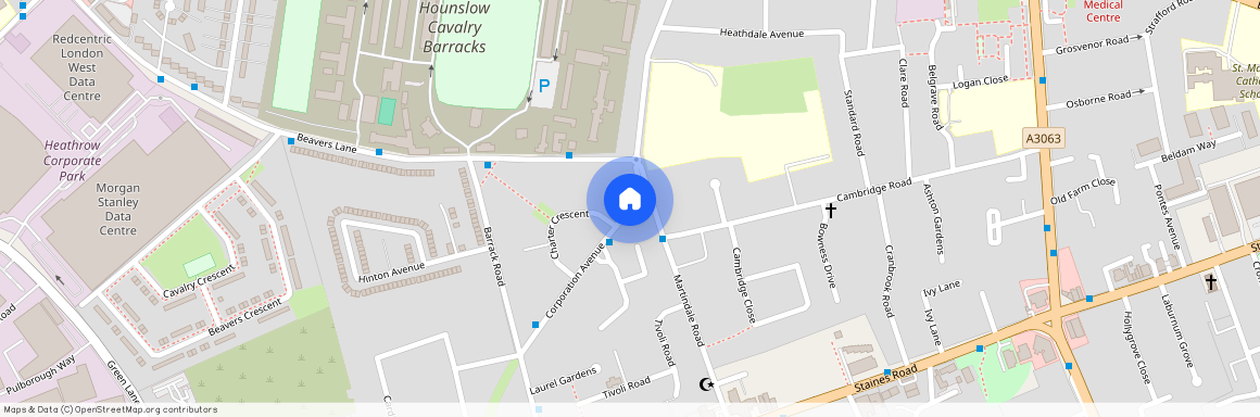Corporation Avenue, Hounslow, Middlesex, TW4