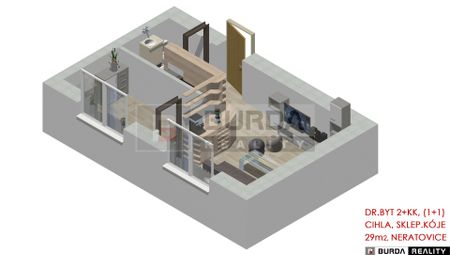 Pronájem bytu 2+kk 30 m², Neratovice - Fotografie 5