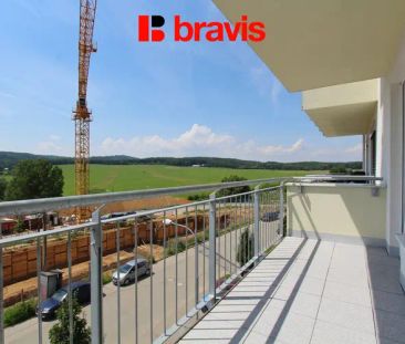 Pronájem bytu 2+kk, Brno - Žebětín, ulice Přírodní, novostavba, bal... - Фото 6
