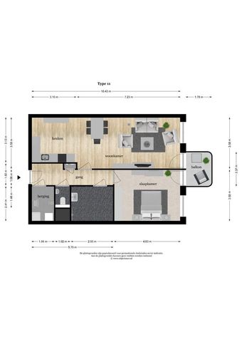 Appartement te huur: De Kwinkelier 43-K 3722 AS Bilthoven - Photo 5