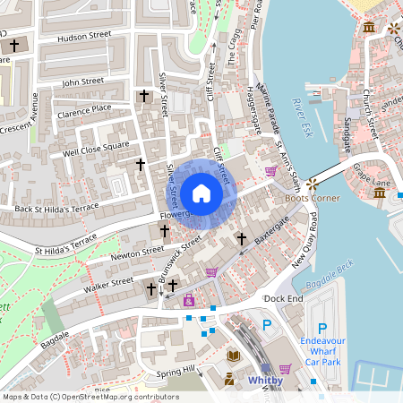 Waterloo Place, Flowergate, Whitby, North Yorkshire, YO21