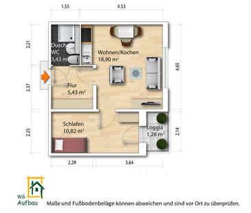 2-Zimmer Mietwohnung - Pirnaische Vorstadt - Photo 2