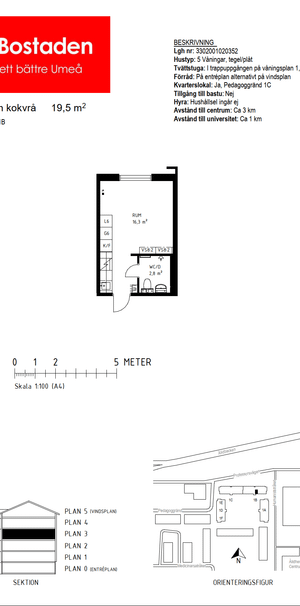 Pedagoggränd 1 B - Foto 2