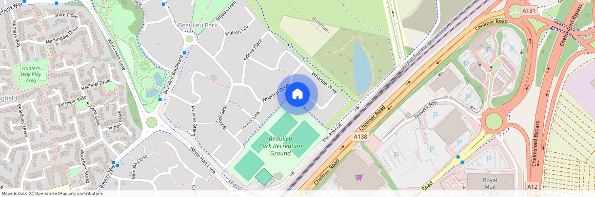 Wharton Drive, CM1