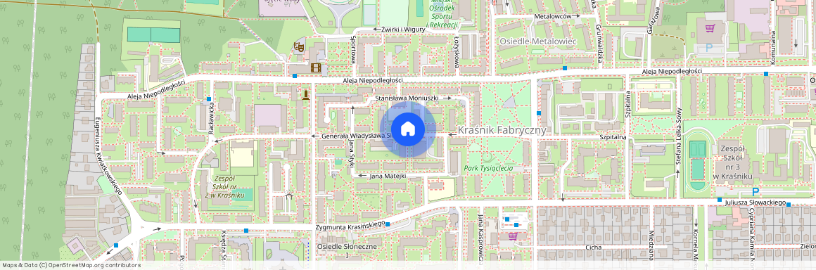 ul. gen. Władysława Sikorskiego, Kraśnik, kraśnicki, lubelskie