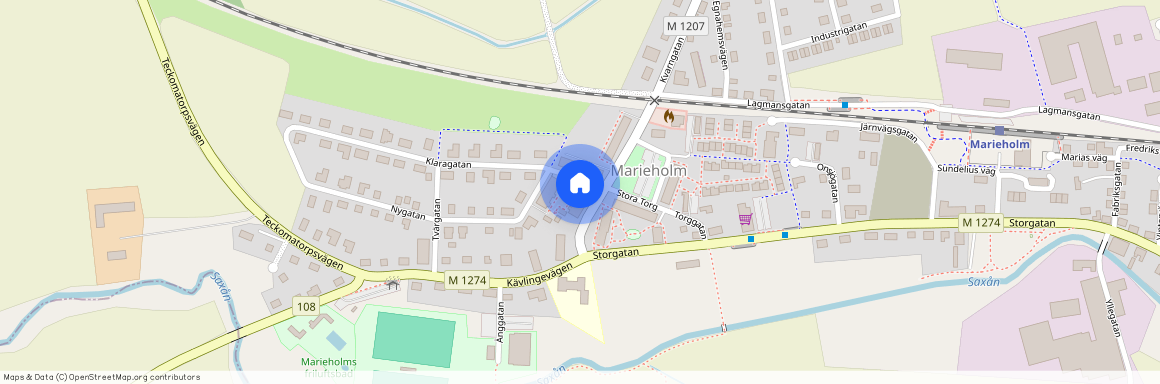Klaragatan 1D, Marieholm