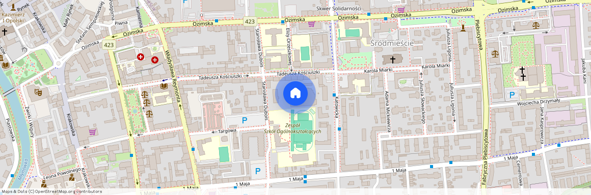 ul. Katowicka, Śródmieście, Opole, opolskie
