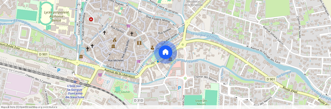 L ISLE SUR LA SORGUE (84800)