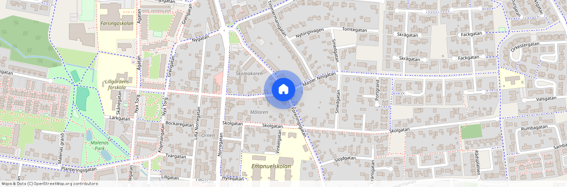 Mäster Nilsgatan, Sjöbo