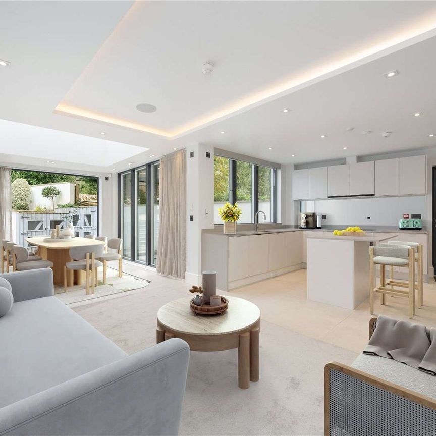 An impressive six bedroom modern family home close to Wimbledon Common. - Photo 1