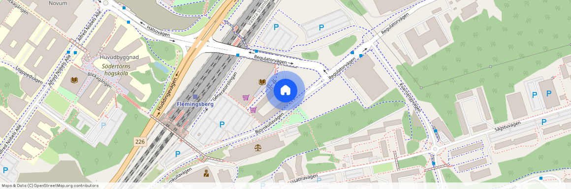 Flemingsberg, Huddinge, Stockholm, Ebba Bååts torg 11