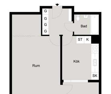 Idrottsgatan 15 C - Photo 1