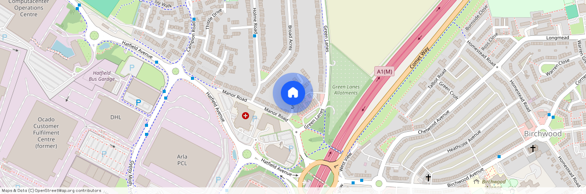 Manor Close, Hatfield, AL10