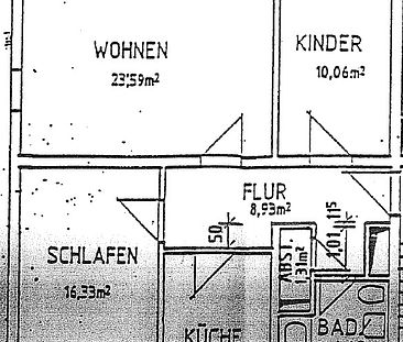 Gemütlich große 3 Raumwohnung mit Balkon, ab 1. September frei! - Photo 1