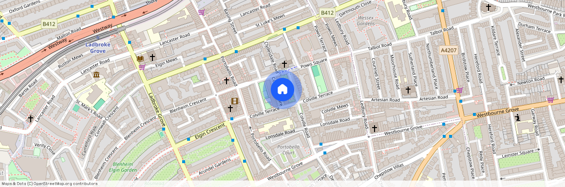 Colville Gardens, Portobello, W11