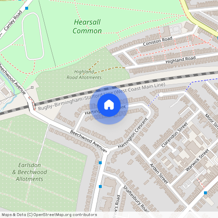 Hartington Crescent, Coventry, CV5