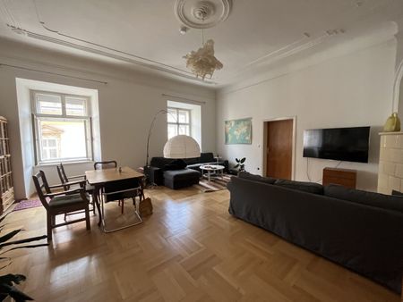 WG-geeignet – Absolute Innenstadtlage! Traumhaft schöne 4-Zimmer-Wohnung mit separaten Küche im Herzen von Graz nahe dem Grazer Hauptplatz und Schloßberg – Provisionsfrei - Photo 4