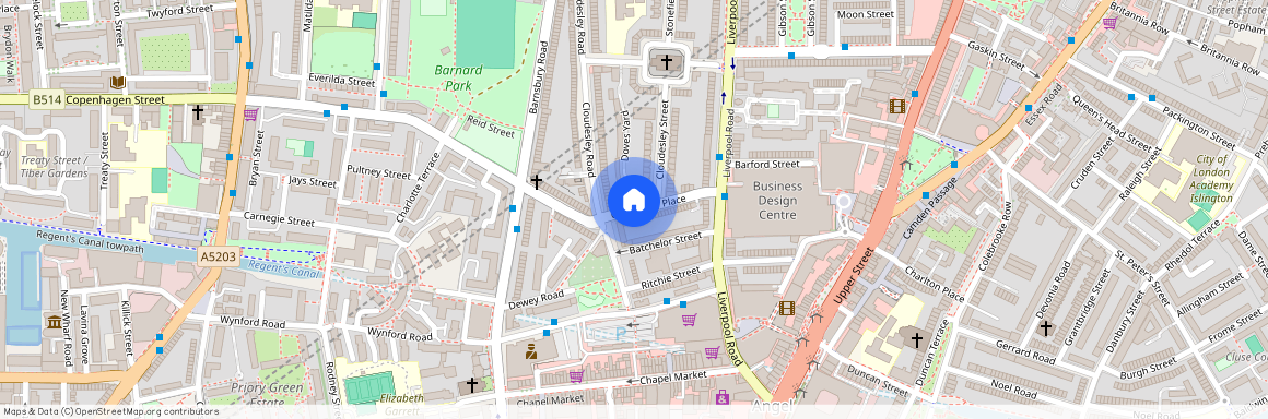 Doves Yard, Cloudesley Place, Islington, London, N1