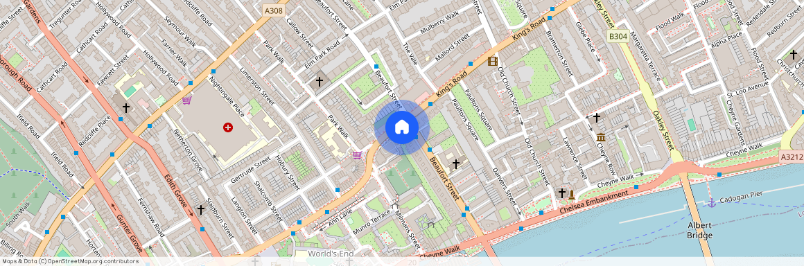 Alexandra Mansions, 333 Kings Road, Chelsea, London, SW3