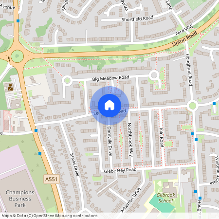Leeswood Road, Wirral, Merseyside, CH49