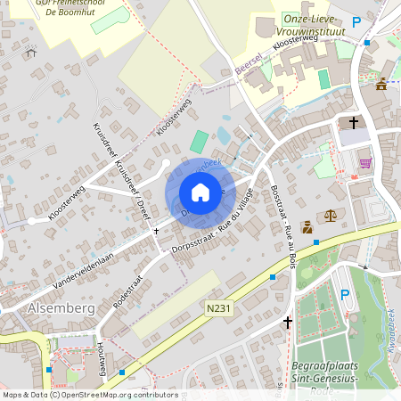 Drève des Dix Mètres 0 - 1640 Rhode-Saint-Genèse