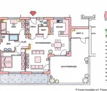 Tolle Neubau Penthouse-Wohnung mit traumhafter Dachterrasse, Einbau... - Foto 3