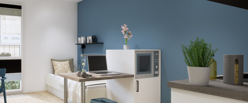 Urban leben & studieren – dein möbliertes Apartment im Quartillion - Foto 1