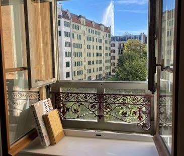 Geneva Fully Furnished 4-piece Apartment in Eaux Vives Center - Foto 5