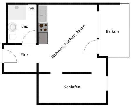 BUCHBERGER Immobilien Neubau-2017, attraktive Single-Wohnung. - Foto 2