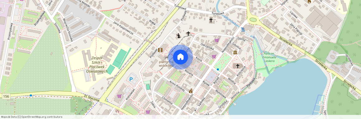 ul. Górna, Barlinek, Barlinek, myśliborski, zachodniopomorskie